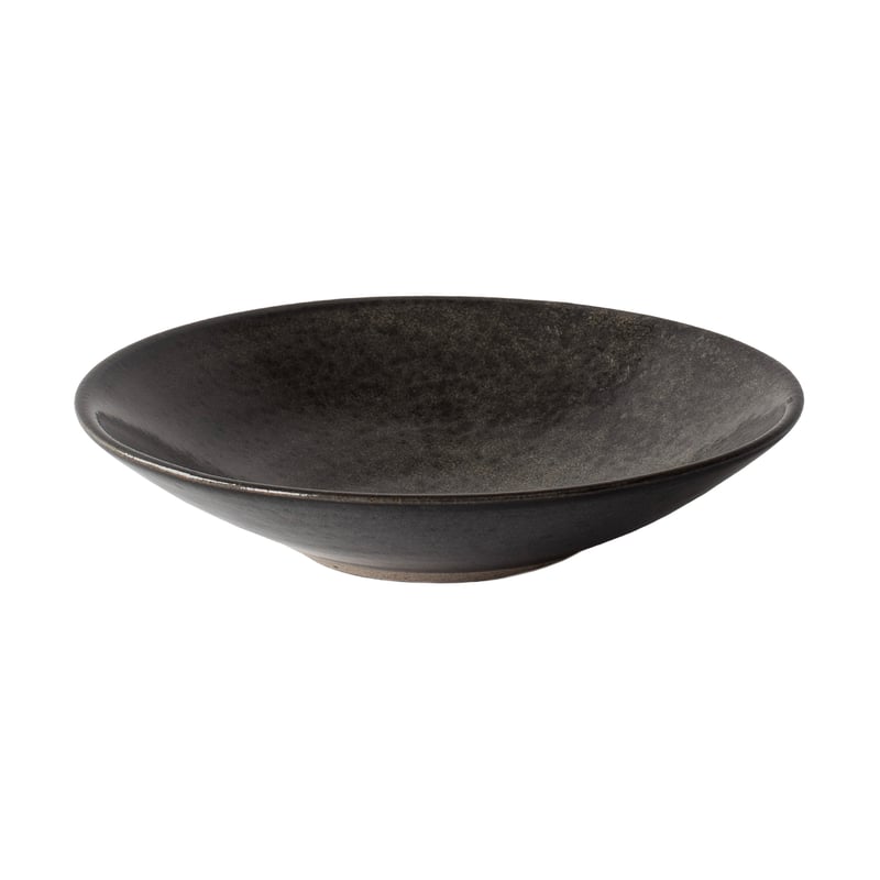 Tell Me More Fenix pasta plate Ø23 cm Brown-black