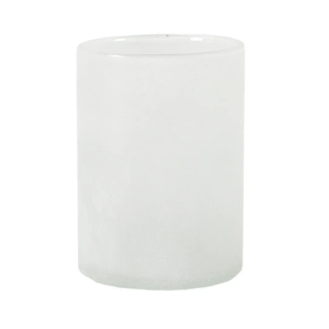 Tell Me More Frost lantern L White | Scandinavian Design | Tea light holders, lanterns & candle dishes | White