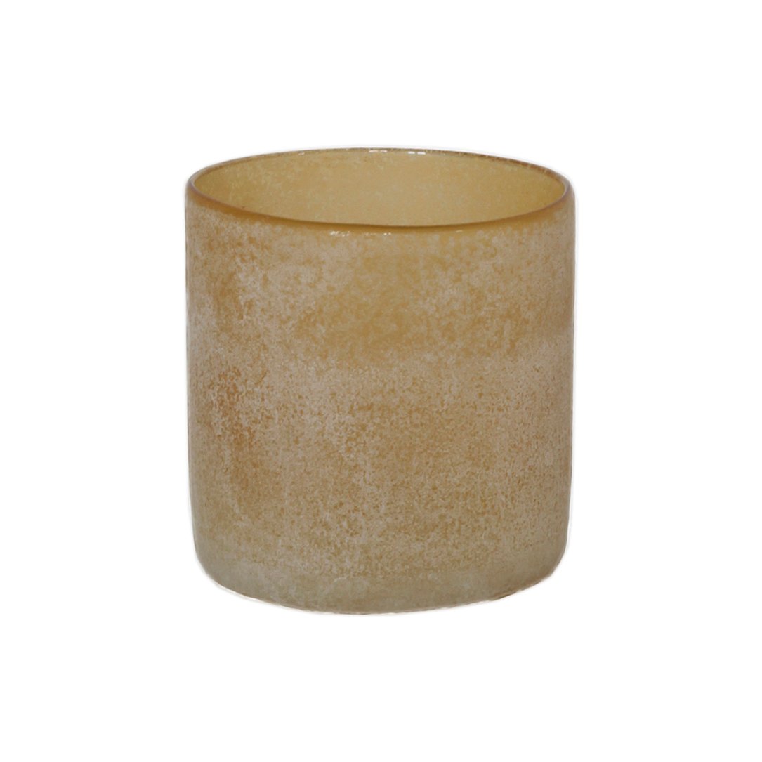 Tell Me More Frost lantern S Amber (brown) | Scandinavian Design | Tea light holders, lanterns & candle dishes | Brown