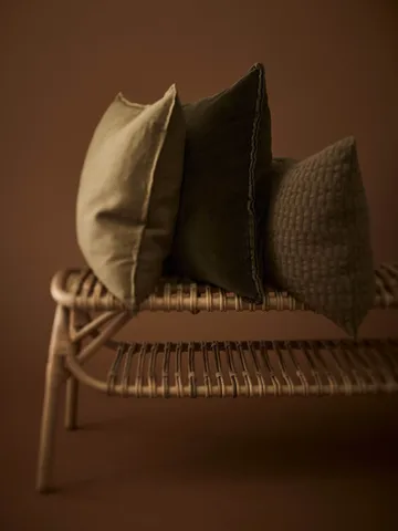 Gabrielle cushion cover - Green, 50x50 cm - Tell Me More