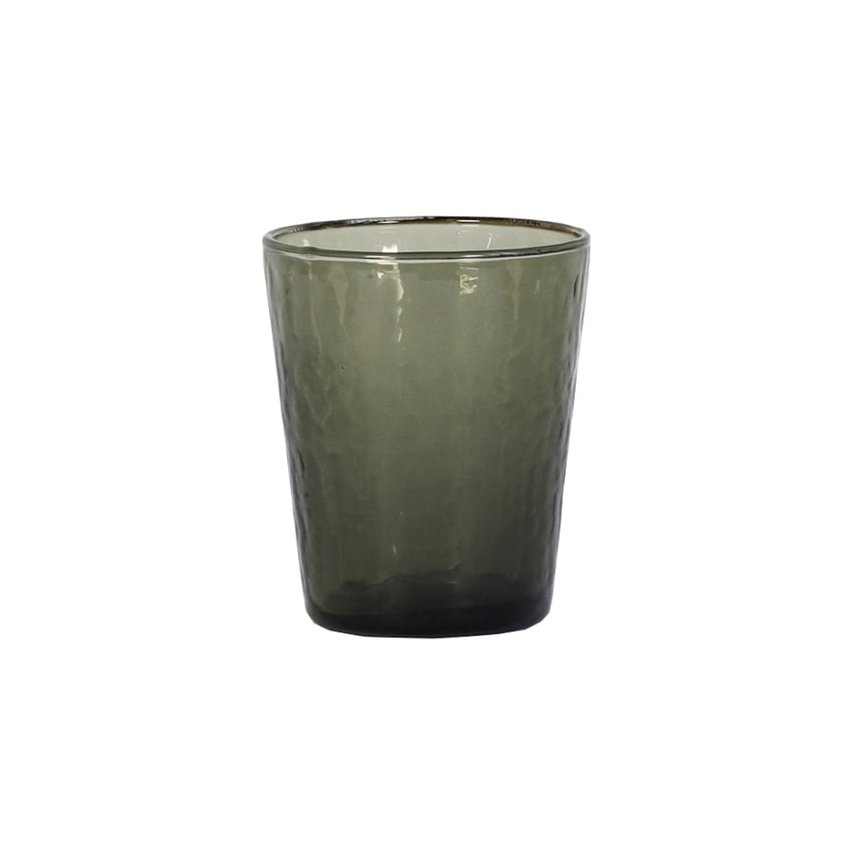 Tell Me More Galette drinking glasses 30 cl (grey) | Scandinavian Design | Drinking glasses & tumblers | Grey