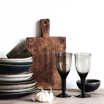 Galette wine glass high 25 cl - smoke (grey) - Tell Me More