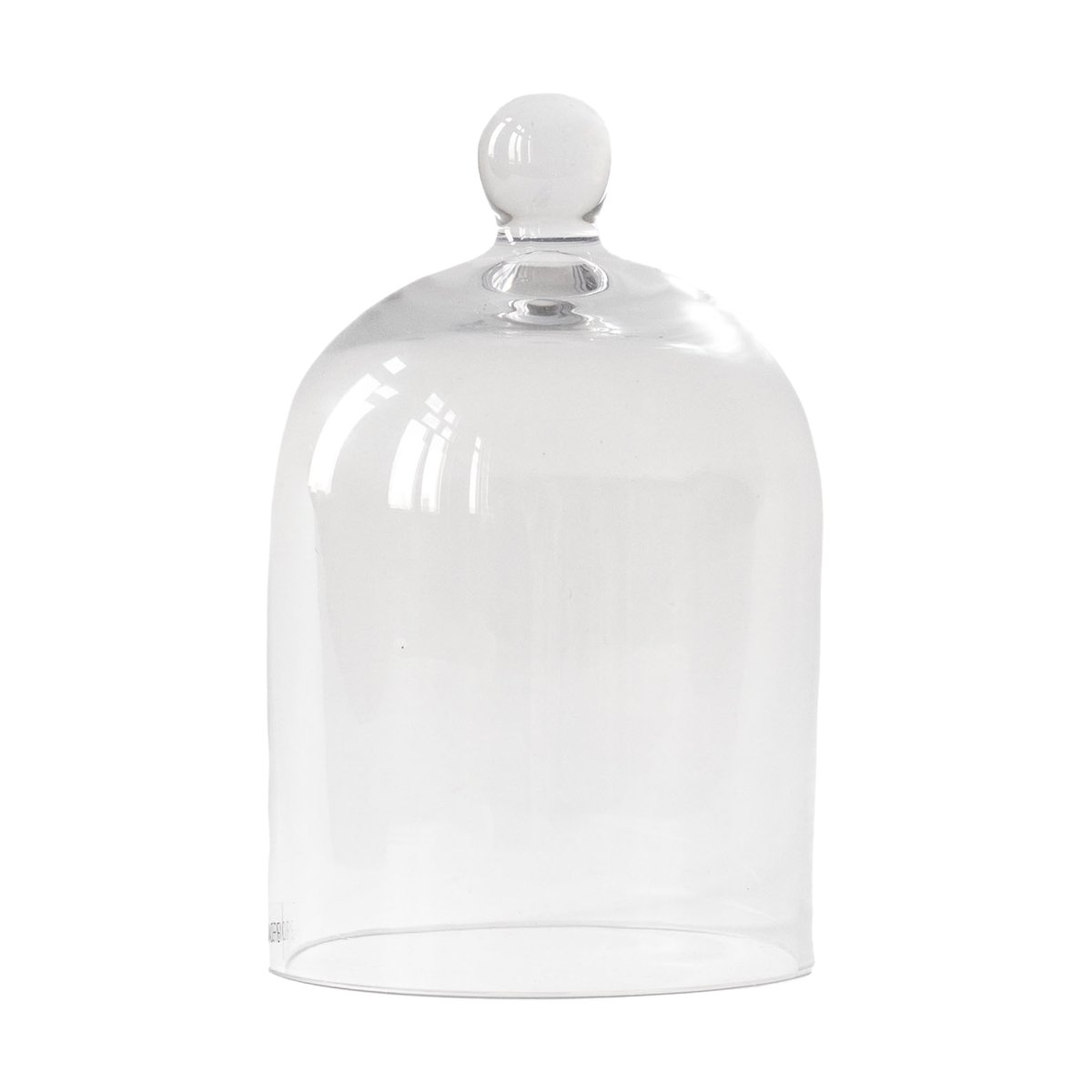 Tell Me More Glass dome bell jar o12 cm | Scandinavian Design | Scented candles & diffusers | Transparent