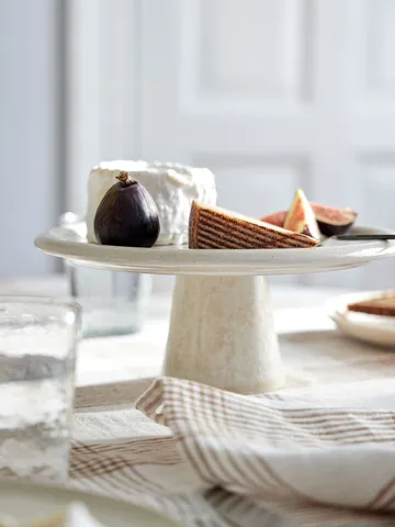 Granada cake stand - Cream, Ø26x11 cm - Tell Me More