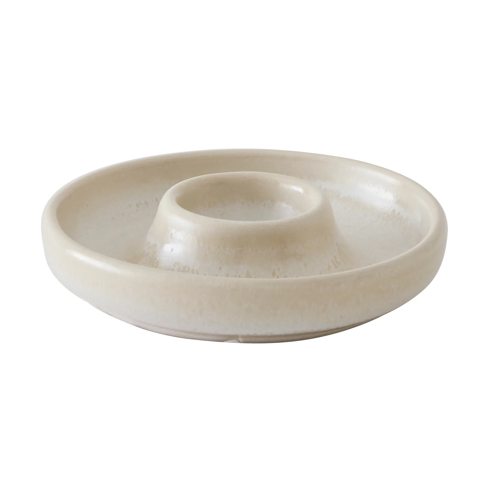 Granada egg cup Ø12 cm, Cream white-beige Tell Me More