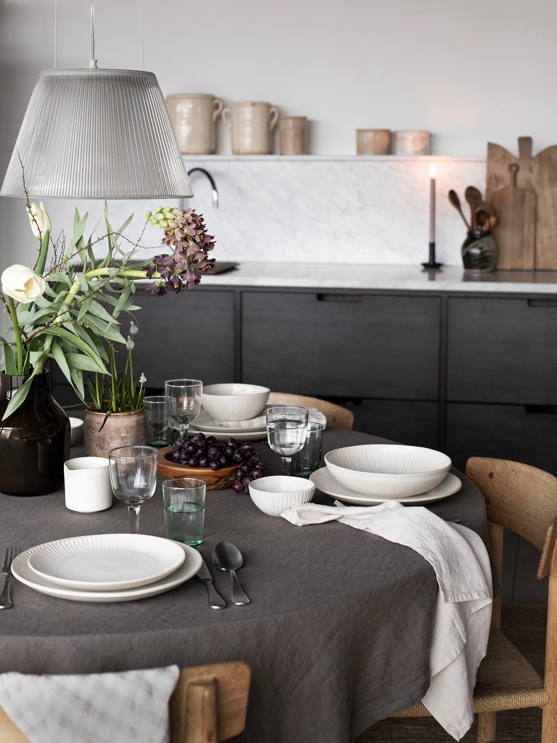 Granada plate Ø22 cm, Cream white-beige Tell Me More