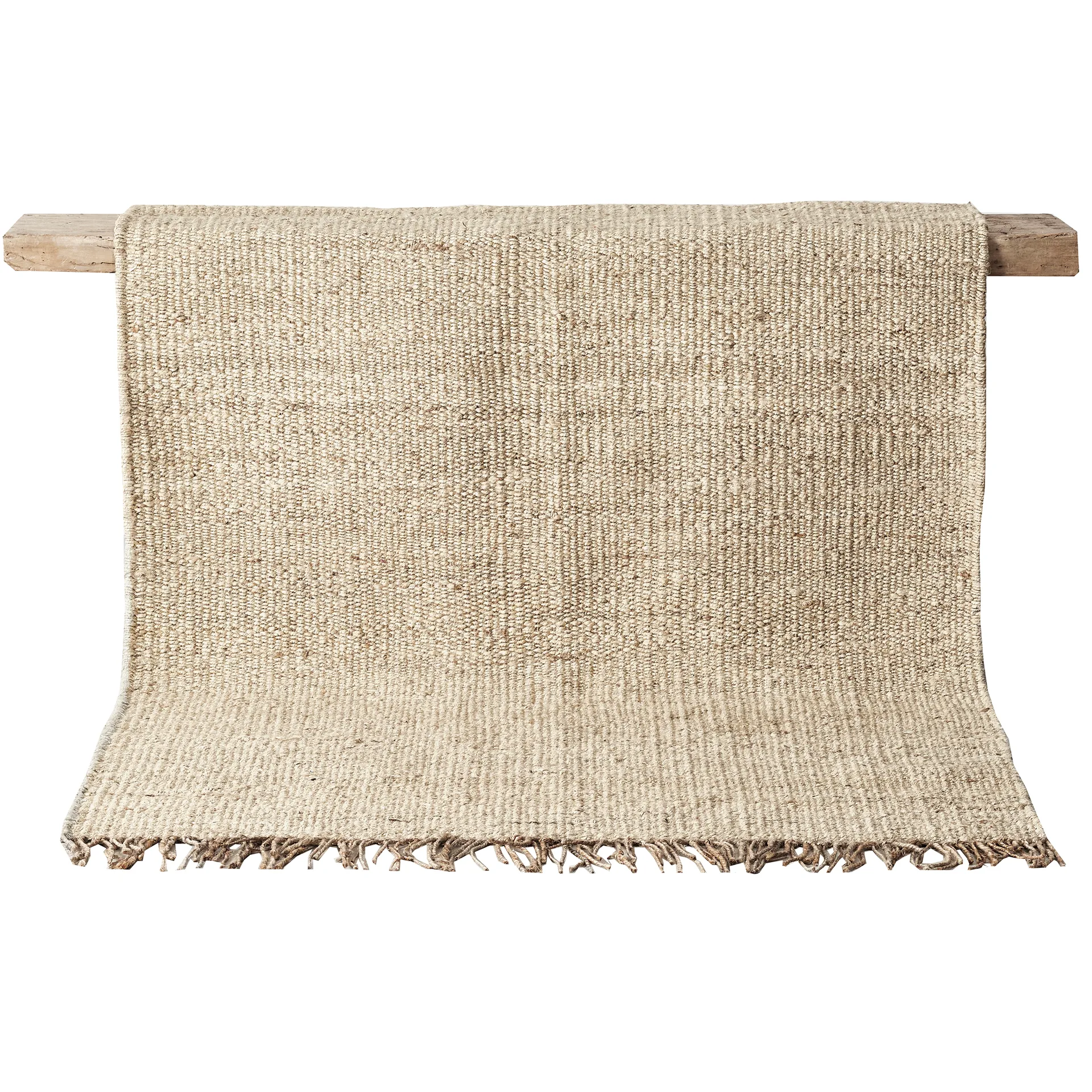 Hemp rug bleached (beige), 200x300 cm Tell Me More