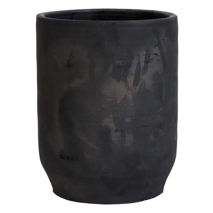 Hero flower pot cylinder Ø19 cm - Black - Tell Me More