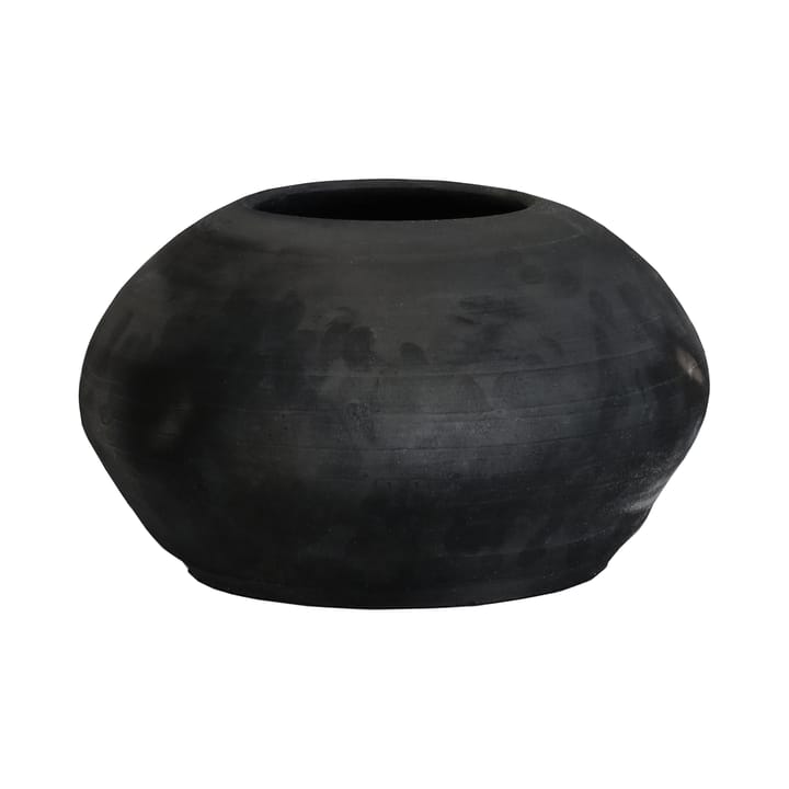 Hero flower pot ellipse Ø28 cm - Black - Tell Me More