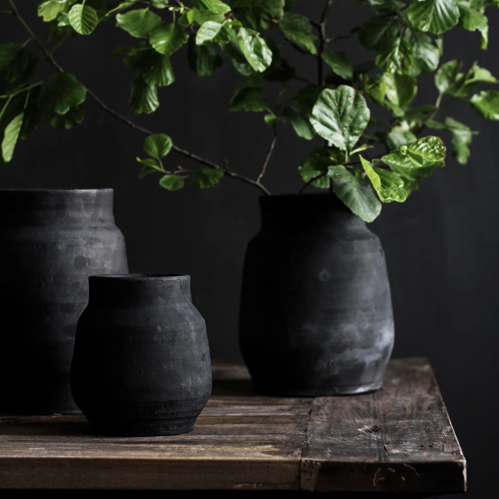 Hero flower pot S Ø12 cm, Black Tell Me More