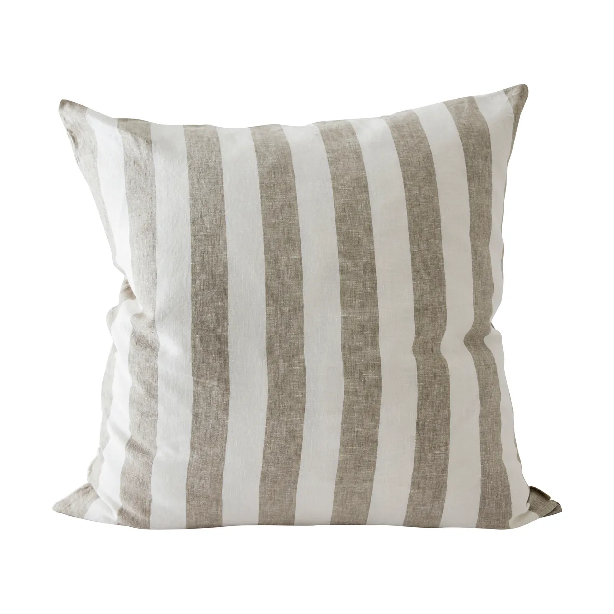 Tell Me More Holte pillowcase 60x60 cm Olive | Scandinavian Design | Cushion covers | White