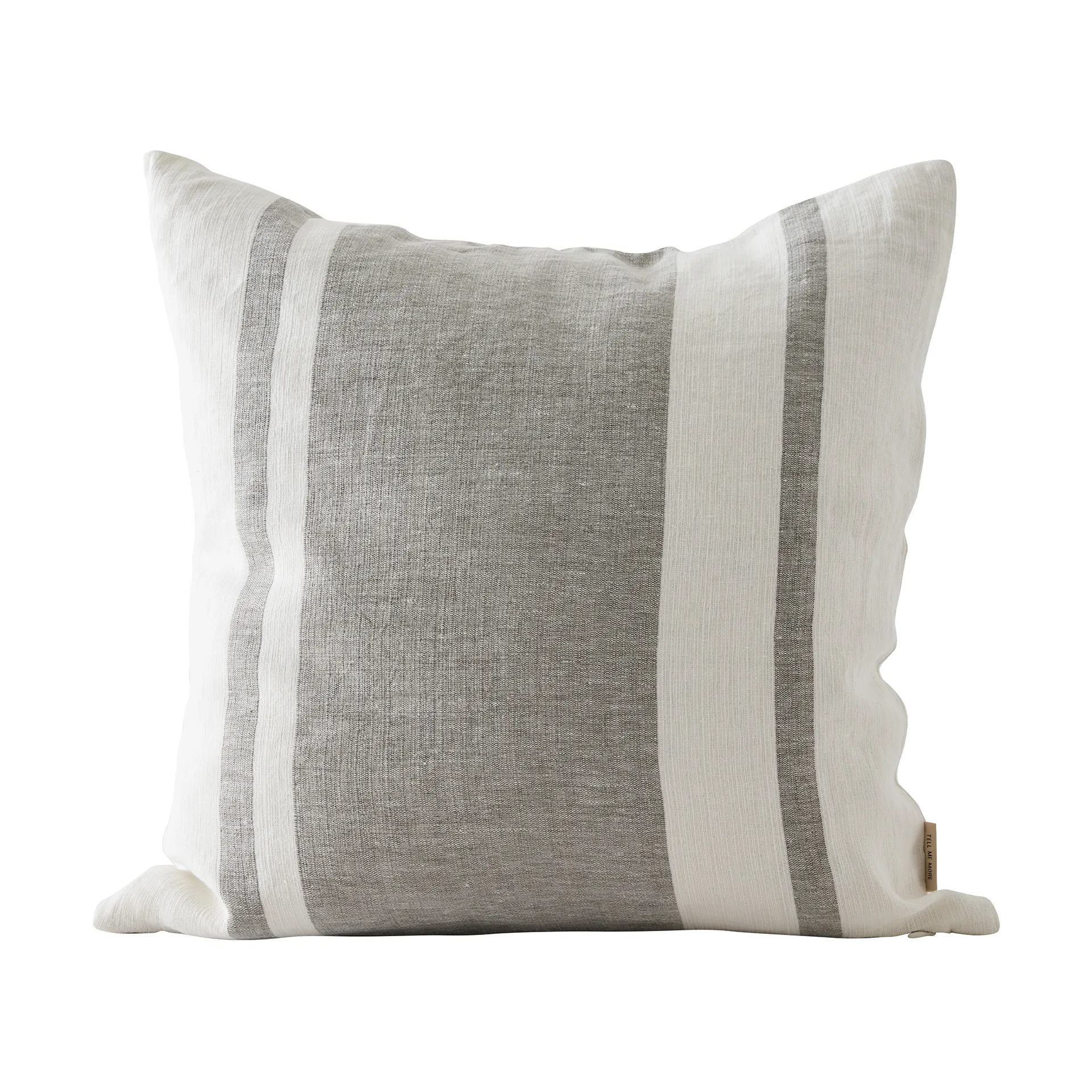 Jules cushion cover, Green stripe, 50x50 cm Tell Me More