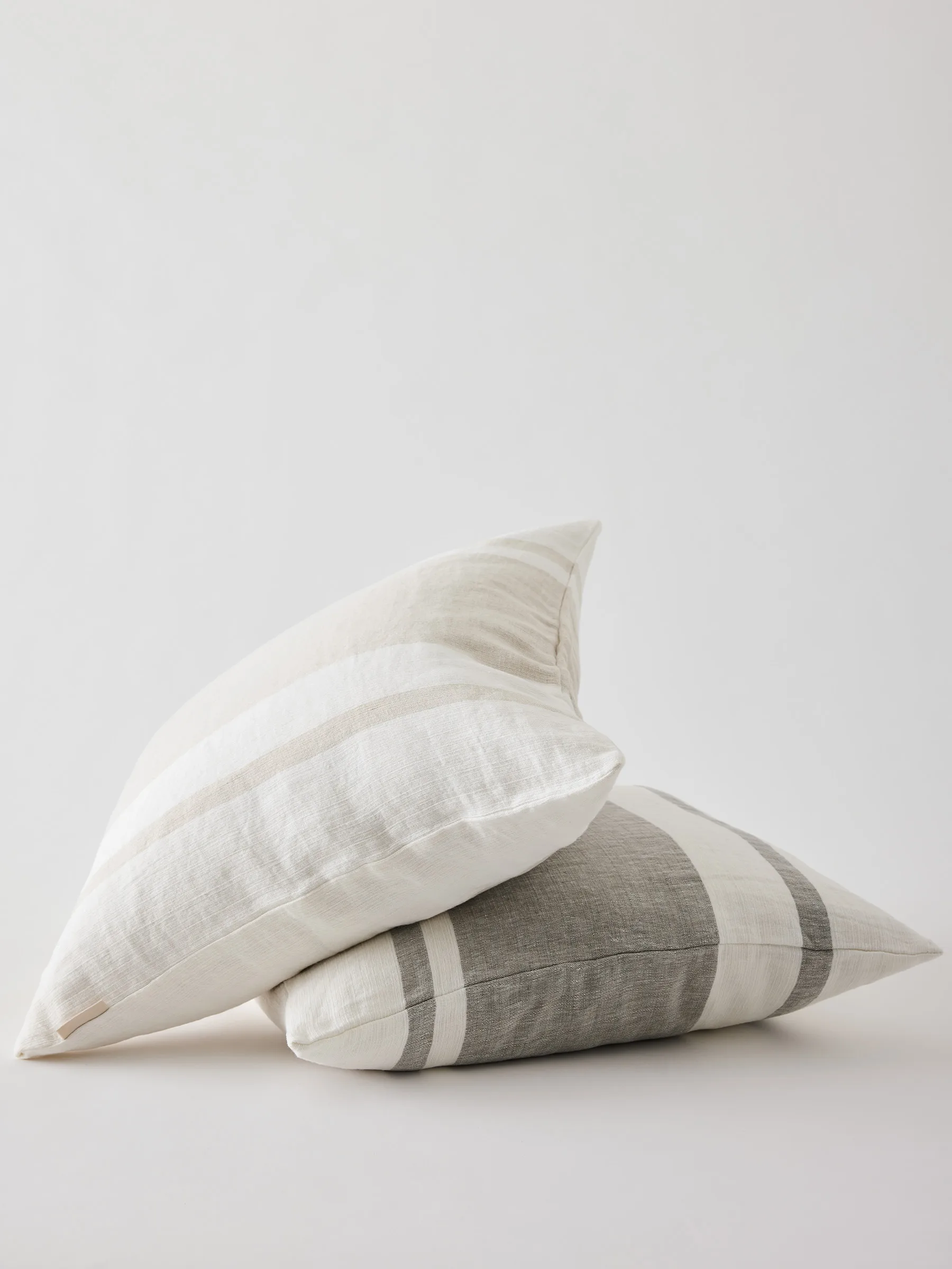 Jules cushion cover, Green stripe, 50x50 cm Tell Me More