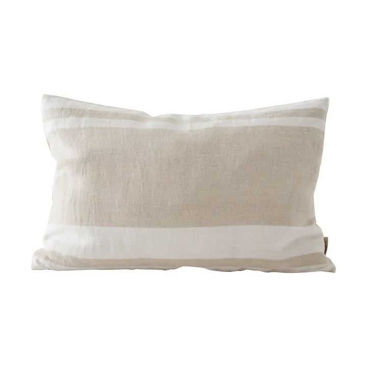 Jules cushion cover - Natural stripe, 40x60 cm - Tell Me More