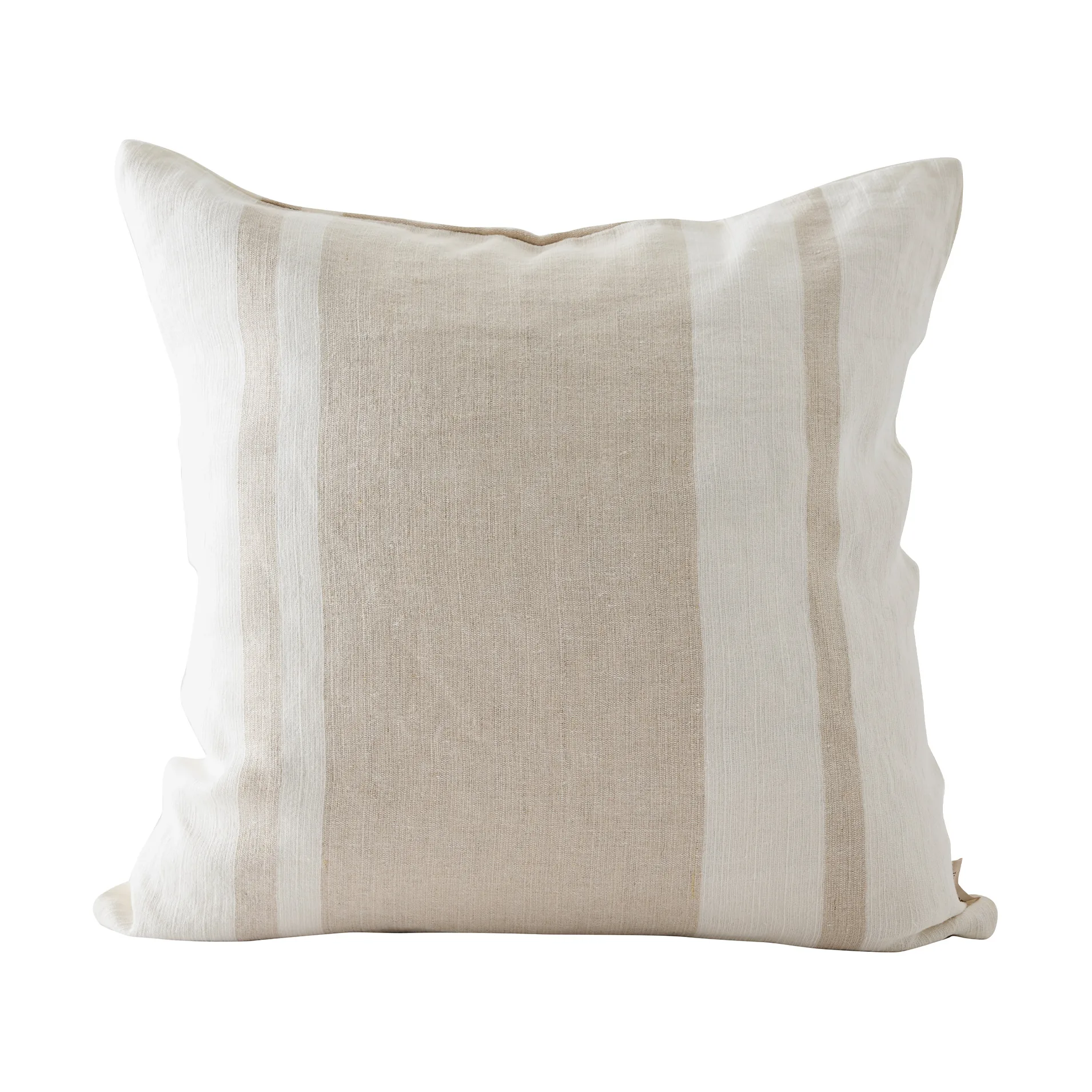 Jules cushion cover, Natural stripe, 50x50 cm Tell Me More