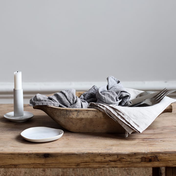 Julian napkin linen 42x42 cm, Grey Tell Me More