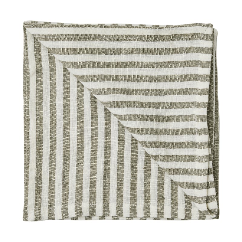 Tell Me More Leon fabric napkin 45x45 cm Seagrass