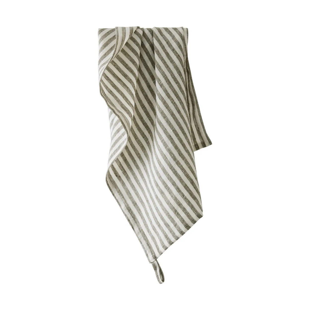 Tell Me More Leon kitchen towel 50x70 cm Seagrass | Scandinavian Design | Kitchen tea towels | White