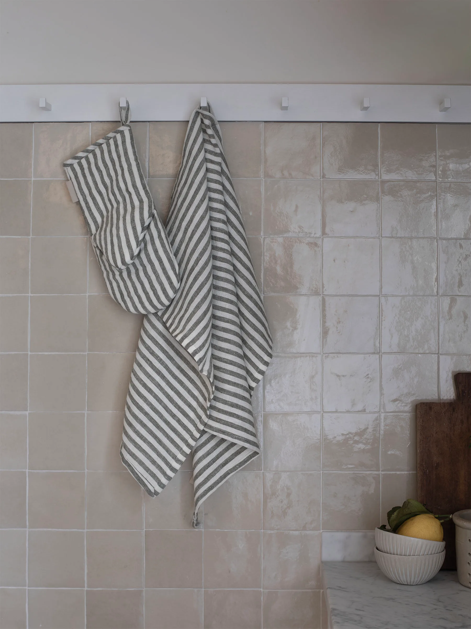 Leon kitchen towel 50x70 cm, Seagrass Tell Me More