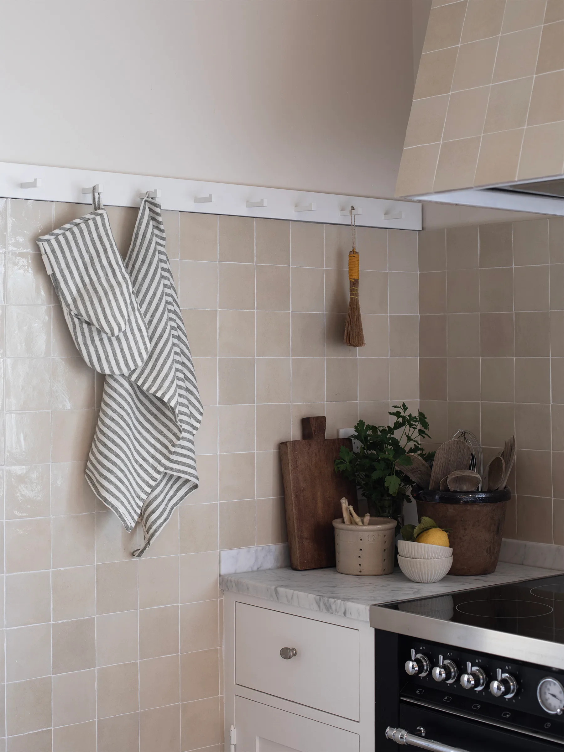 Leon oven mitt 15x30 cm, Seagrass Tell Me More