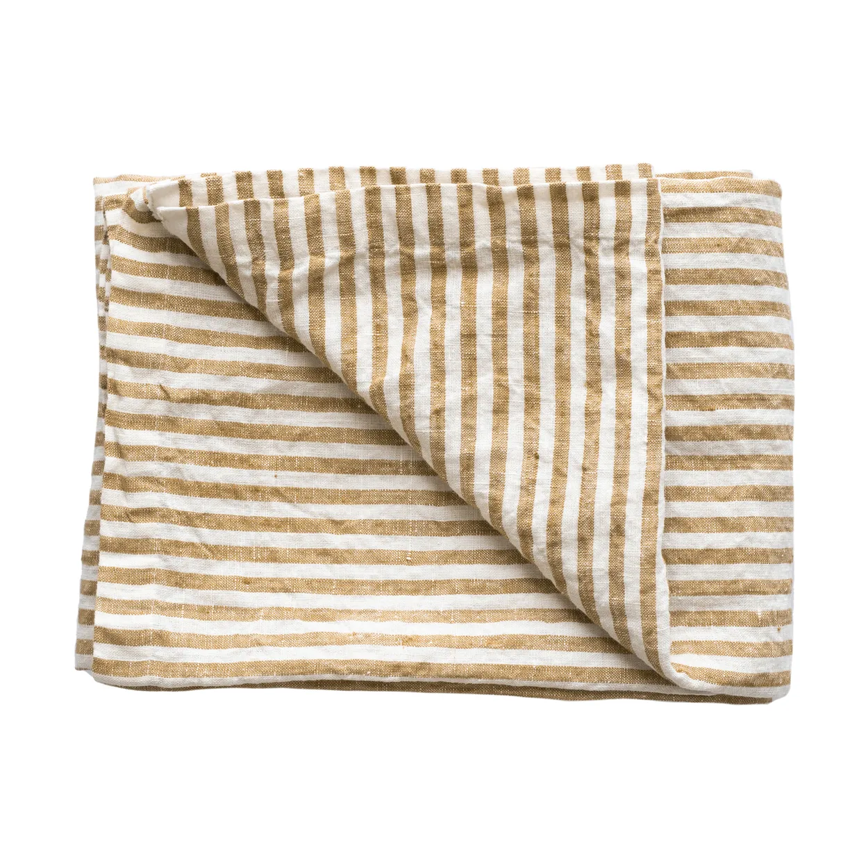 Tell Me More Leon tablecloth 175x175 cm Spice | Scandinavian Design | Tablecloths | White