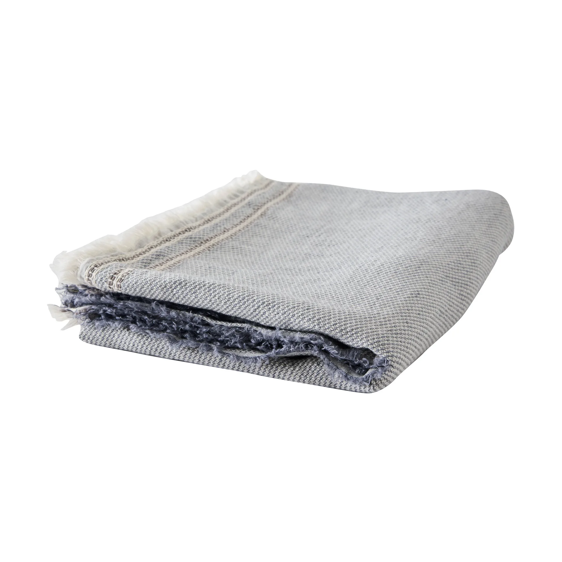 Leonie throw blanket, Blue, 135x200 cm Tell Me More