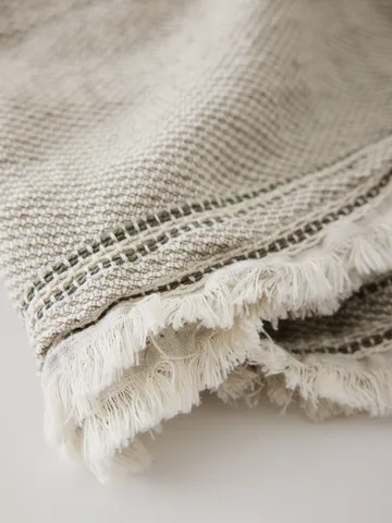 Leonie throw blanket - Green, 135x200 cm - Tell Me More