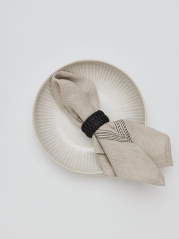 Livia linen napkin 45x45 cm - Beige - Tell Me More