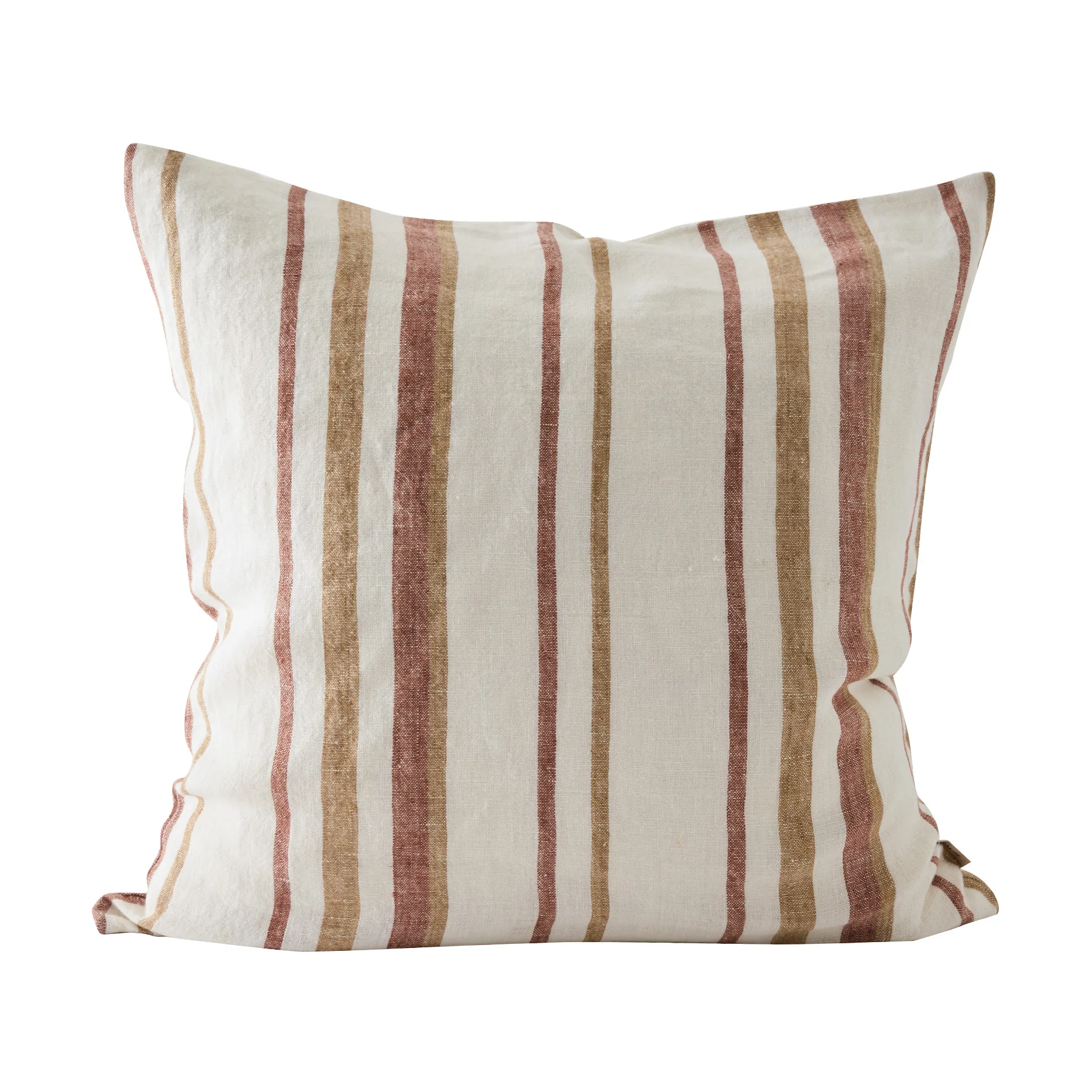Luc cushion cover, Terra stripe, 50x50 cm Tell Me More