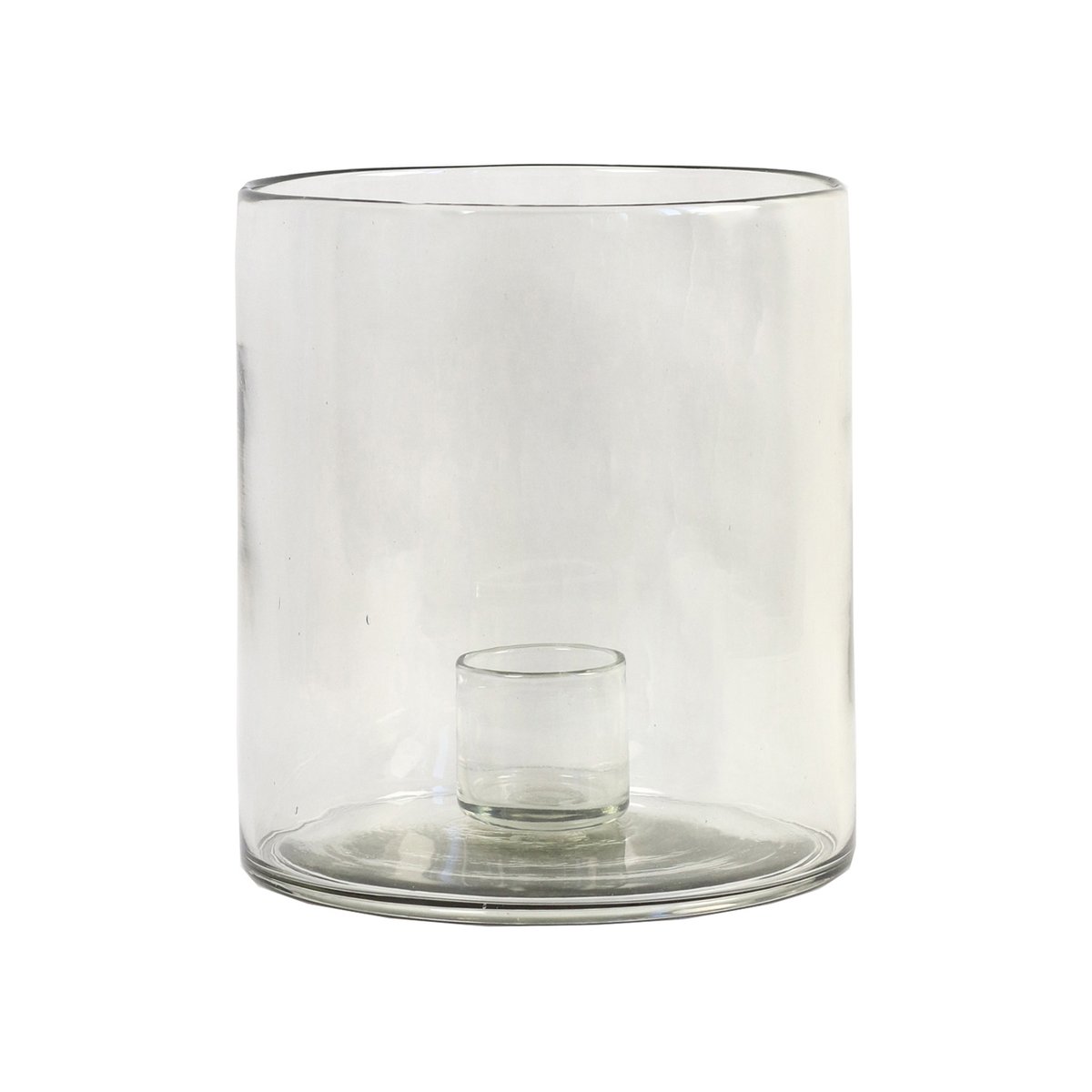 Tell Me More Luna candlestick Ø20 cm clear | Scandinavian Design | Candle holders | Transparent
