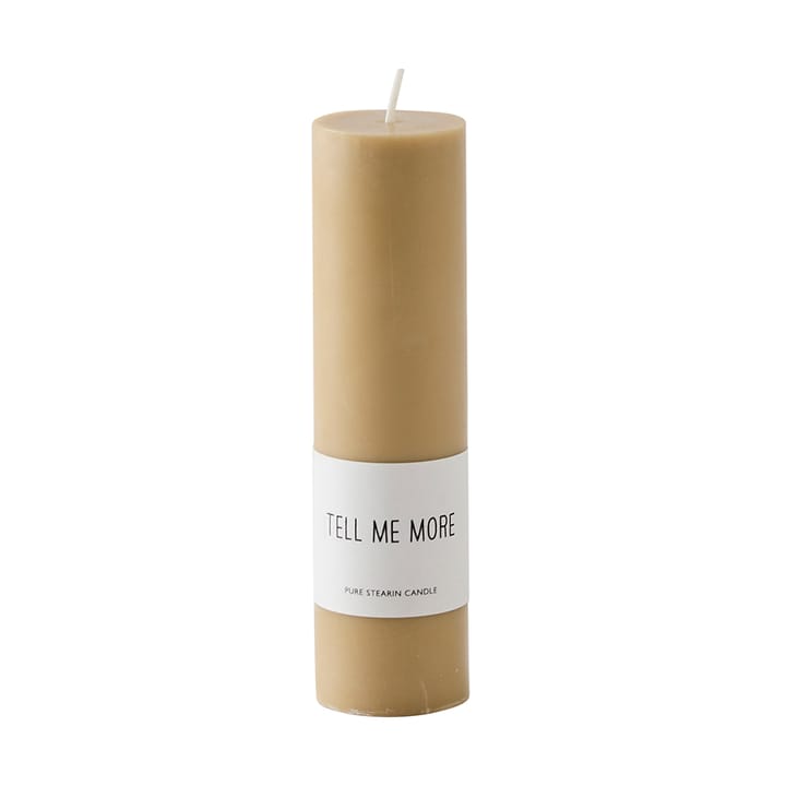 Luna scented candle - Honey, M Ø4x15 cm - Tell Me More
