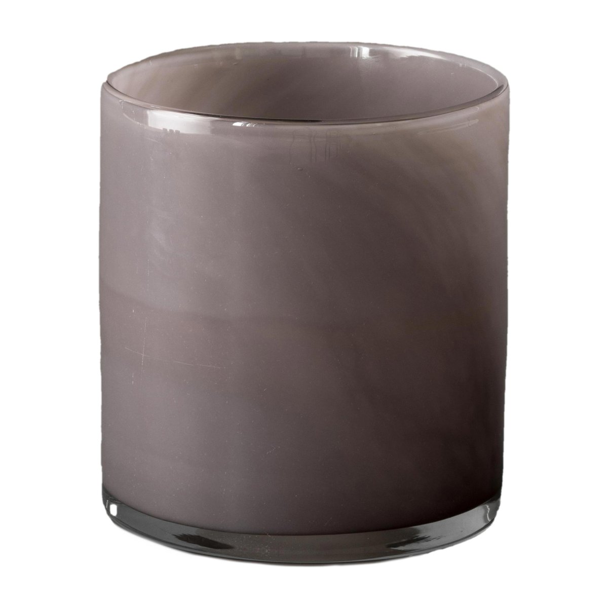 Tell Me More Lyric lantern M grey purple | Scandinavian Design | Tea light holders, lanterns & candle dishes | Purple