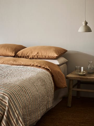 Malva bedspread 180x260 cm - Gray-rust red - Tell Me More