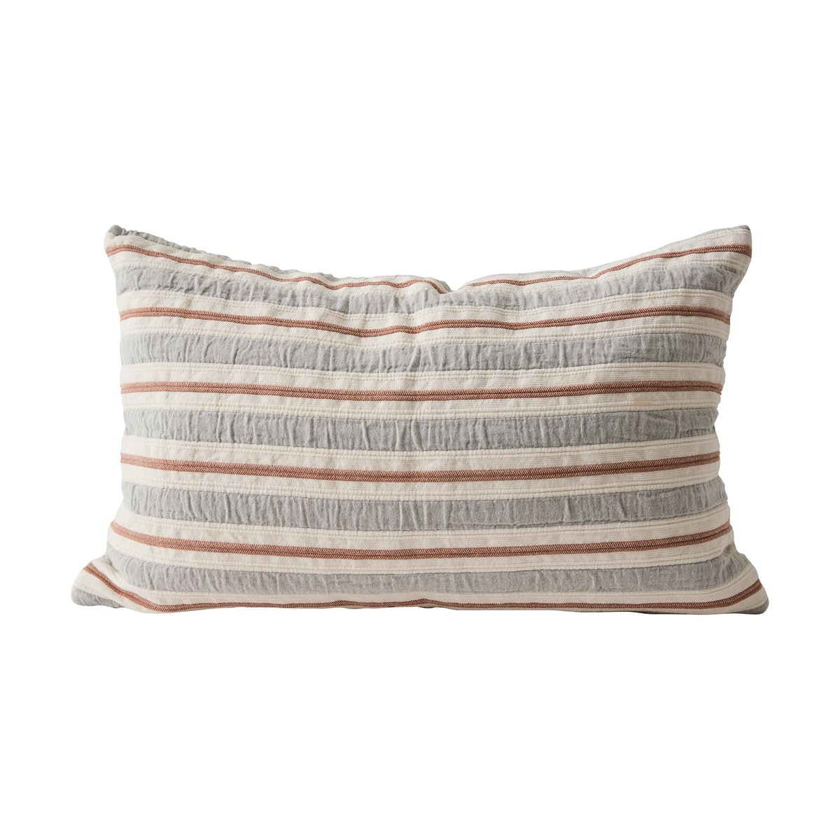 Tell Me More Malva cushion cover 40x60 cm Gray-rust red