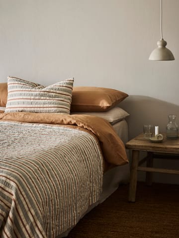 Malva cushion cover 40x60 cm - Gray-rust red - Tell Me More