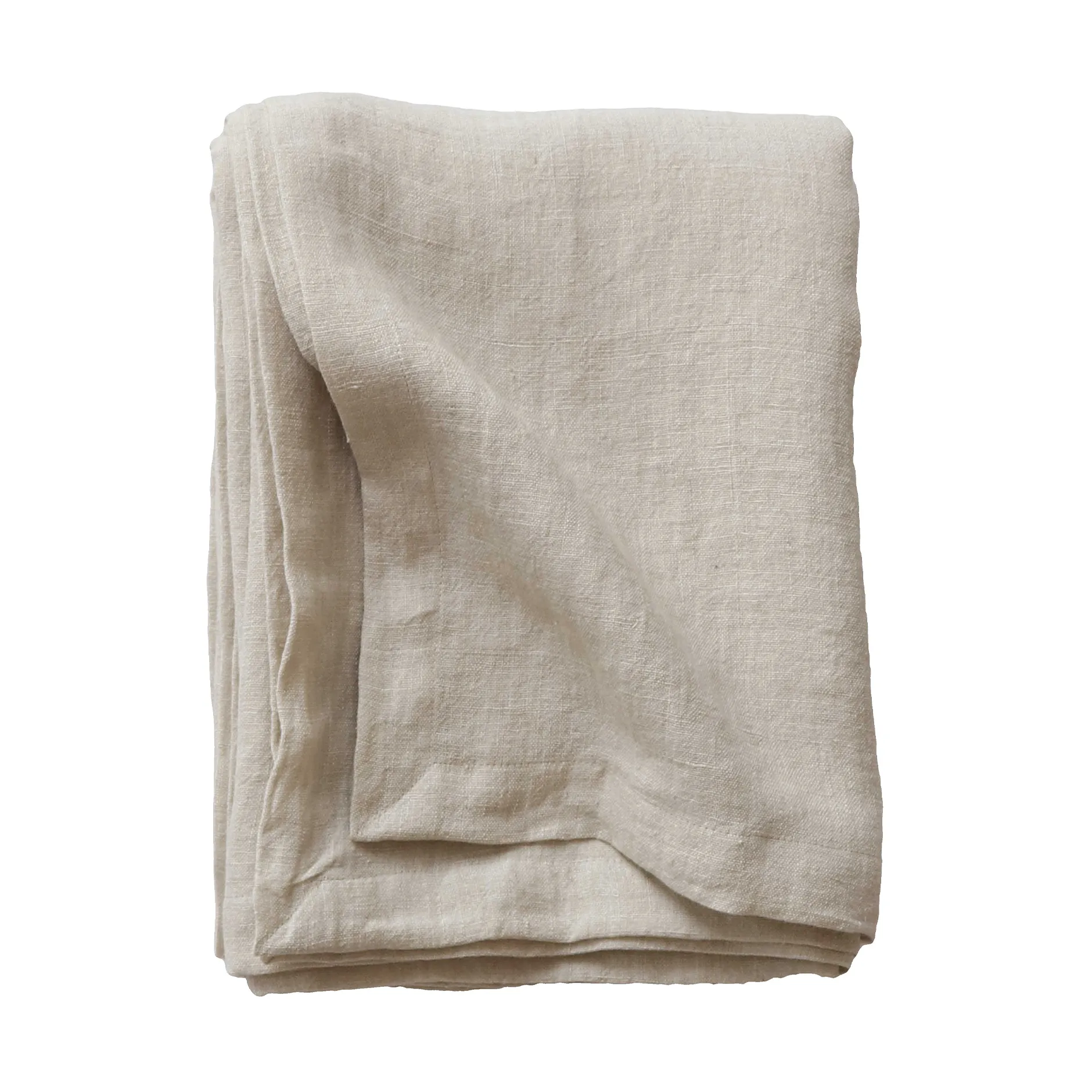 Marion tablecloth linen 145x145 cm, Wheat Tell Me More