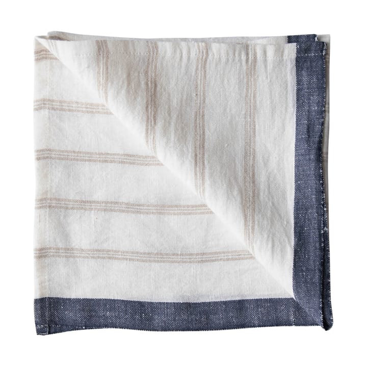 Maya linen napkin 50x50 cm - Natural stripe - Tell Me More