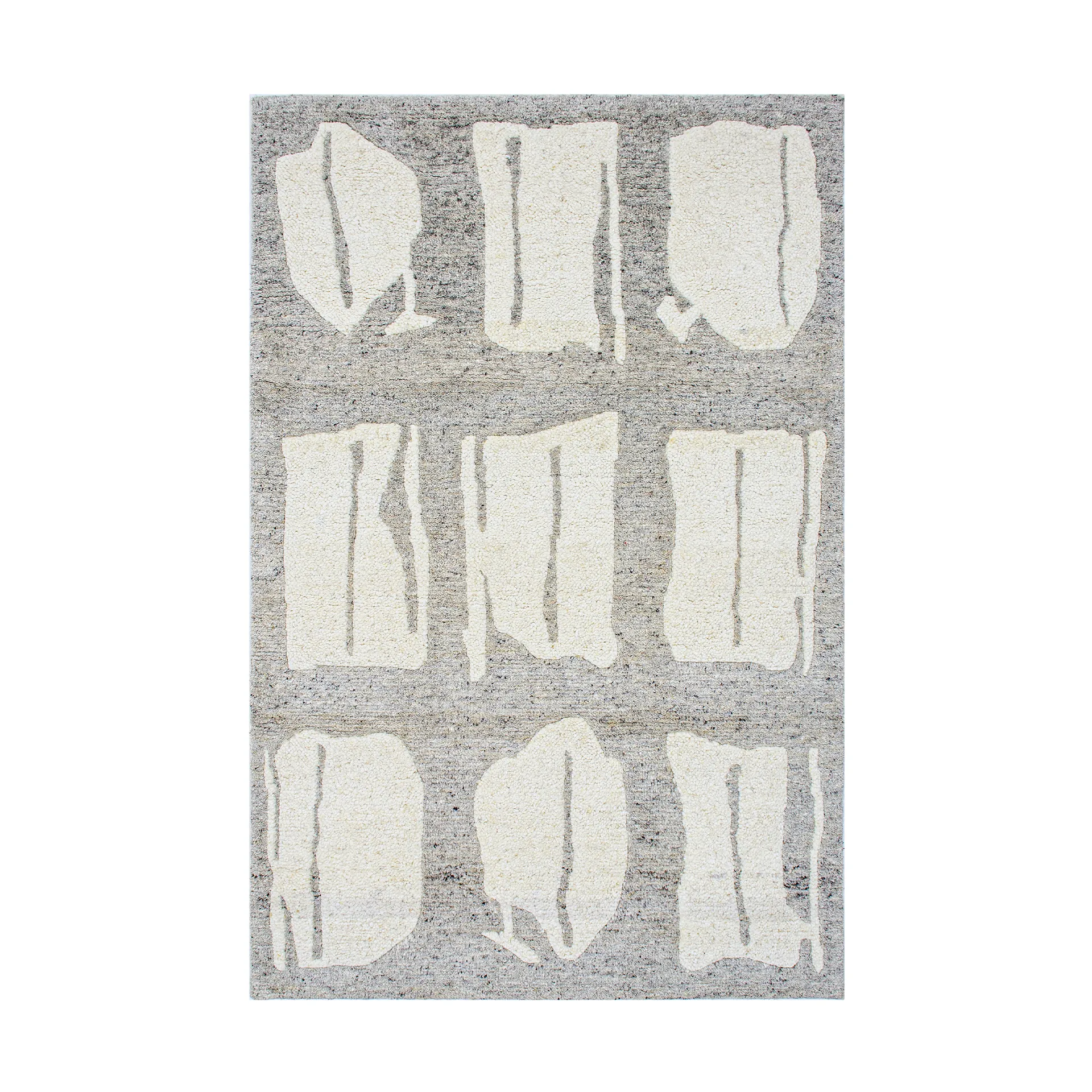 Millinge wool rug, Ivory-grey, 200x300 cm Tell Me More