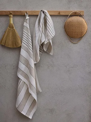 Noah kitchen towel 50x70 cm - Beige stripe - Tell Me More