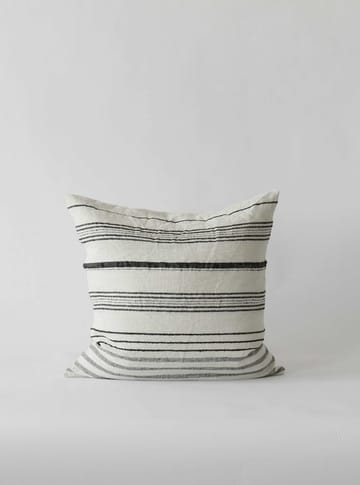 Noelle cushion cover linen 50x50 cm - White/black - Tell Me More