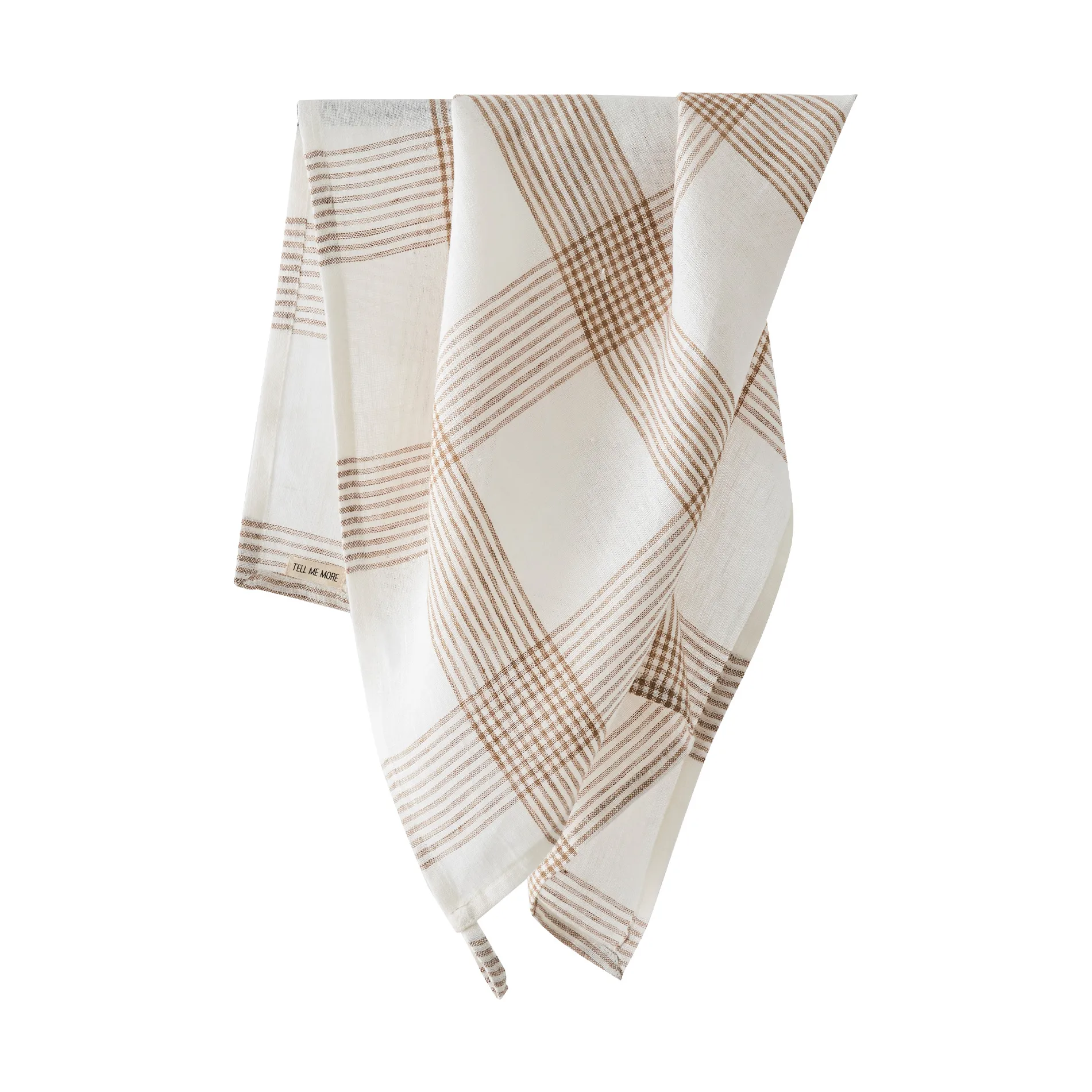 Odette kitchen towel, Brown, 50x70 cm Tell Me More