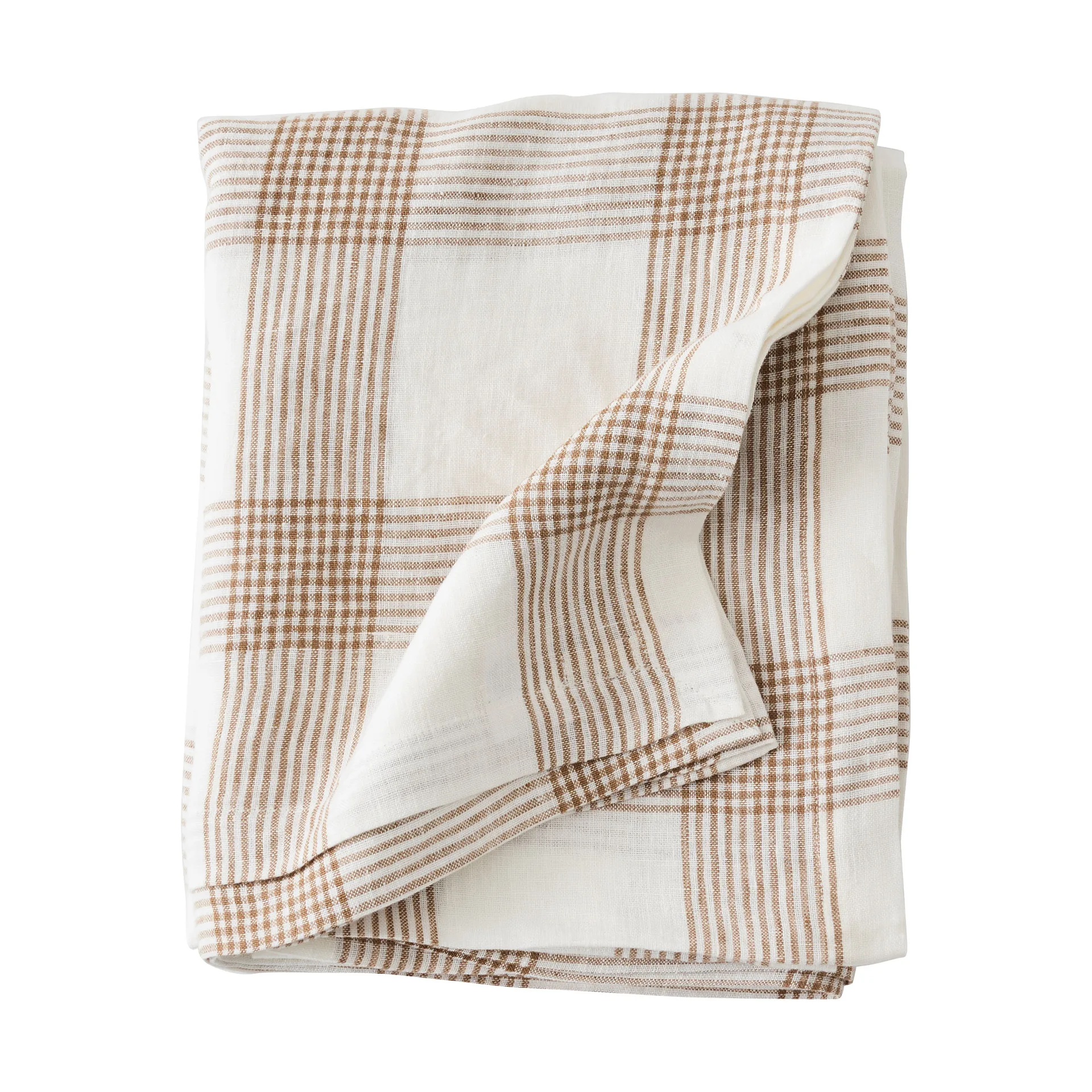 Odette tablecloth, Brown, 145x330 cm Tell Me More