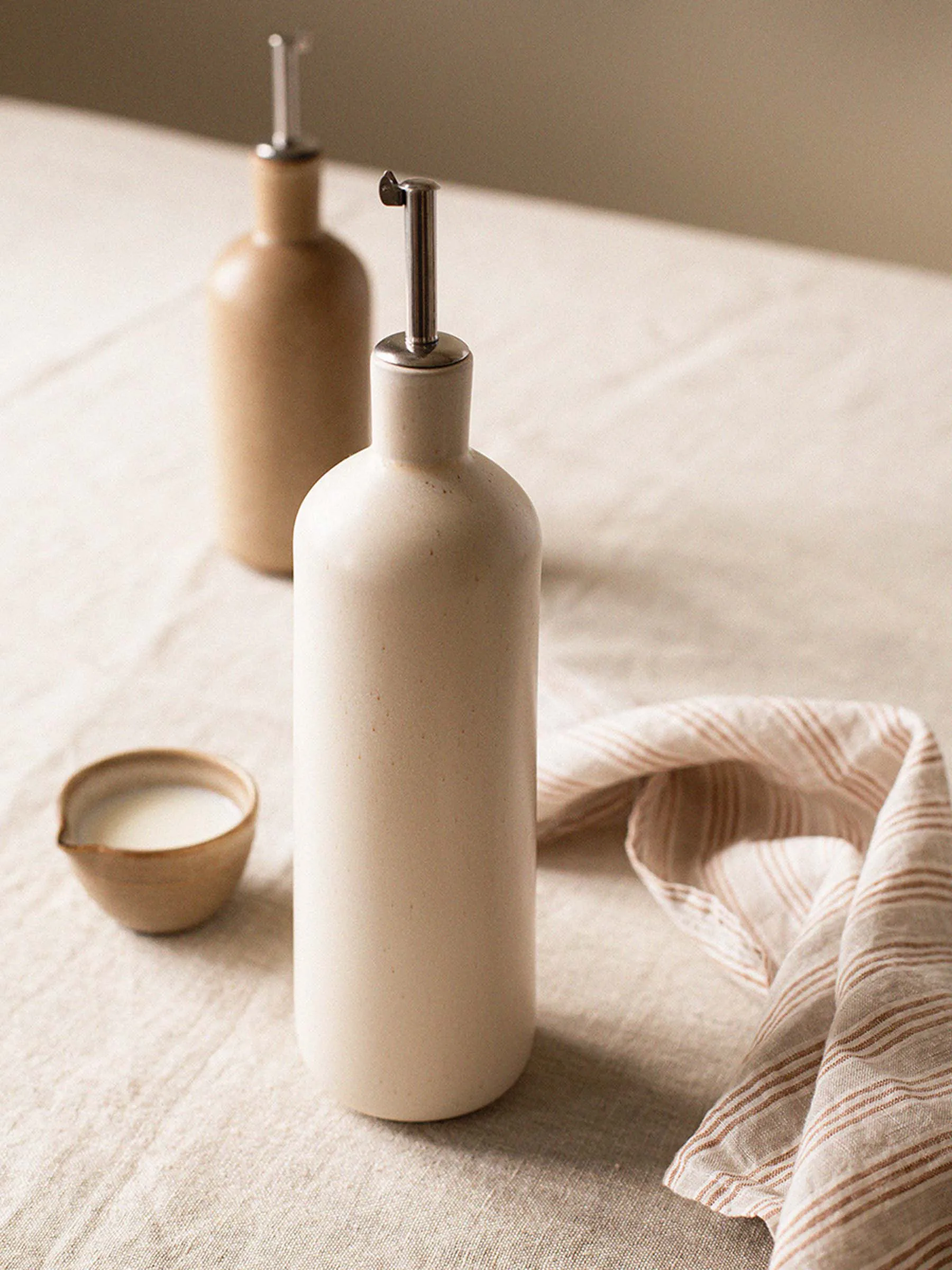 Palermo bottle for oil & vinegar, Offwhite, medium 70 cl Tell Me More