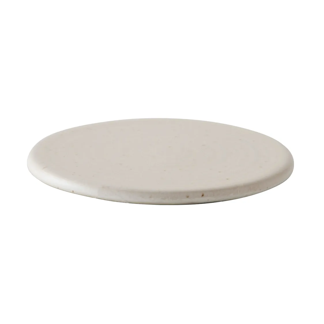 Palermo glass coaster Ø11 cm, Off-white Tell Me More
