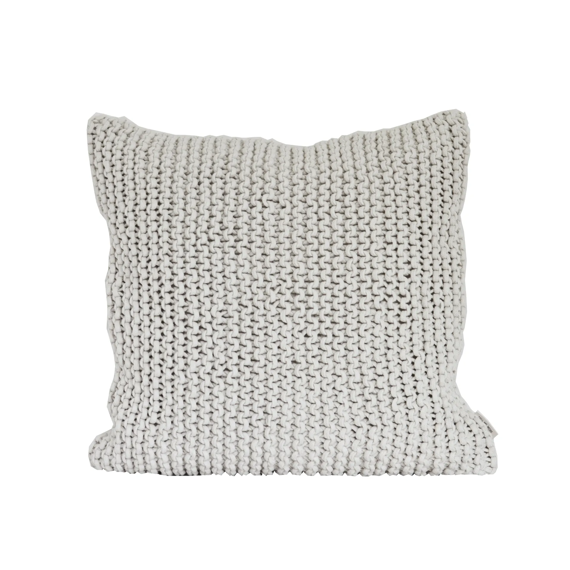 Rope cushion cover 60x60 cm, off white Tell Me More