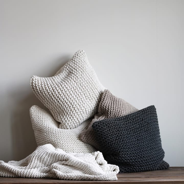 Rope cushion cover 60x60 cm - off white - Tell Me More