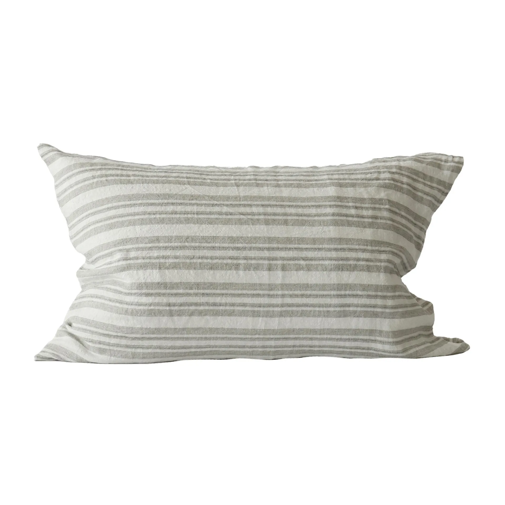 Siena cushion cover linen 60x90 cm, Cream Tell Me More