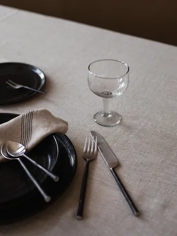 Steel cutlery set 4 pieces - Polished steel - Tell Me More