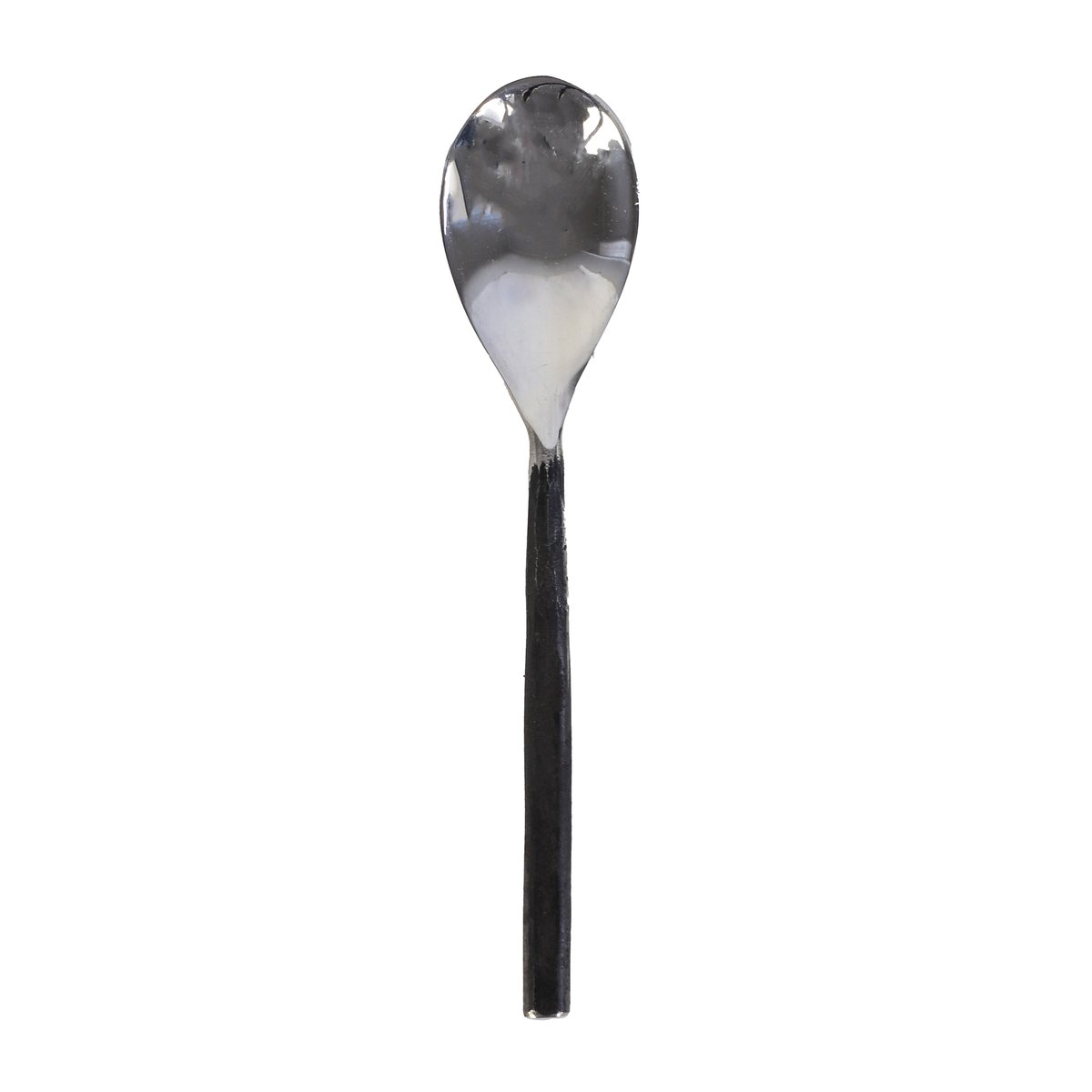 Tell Me More Steel teaspoon Unpolished steel | Scandinavian Design | Tea & coffee spoons | Grey