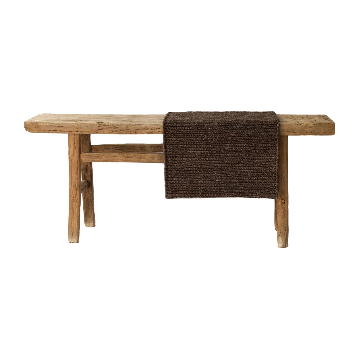 Tell Me More Sumak hamparug 60x90 cm Brown | Scandinavian Design | Jute & natural fibre rugs | Brown